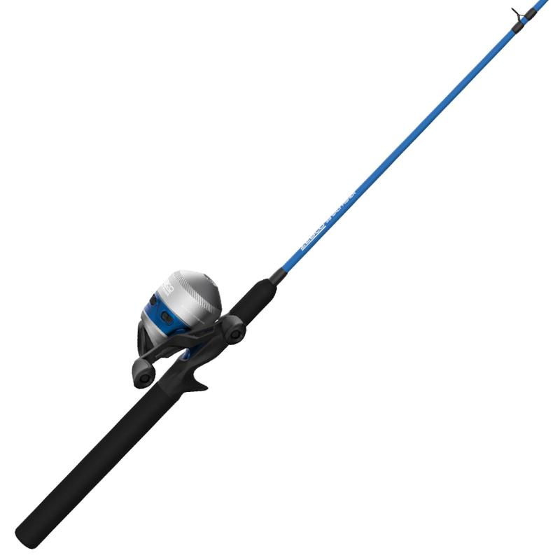 Combo Vara de Pesca Zebco Salt Fisher 33 Spincast - 6,6 Pés - Kit